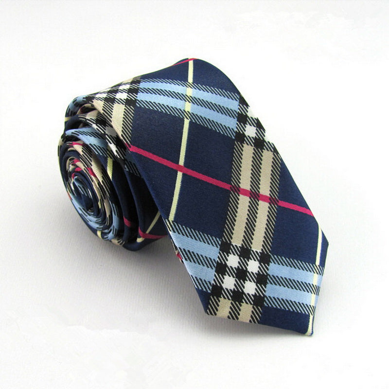 Wholesale Unisex Leisure Style Men's 5cm Polyester Tie