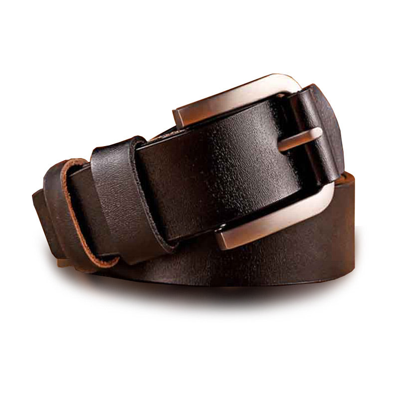 Wholesale Man Top Grade Silver Alloy Buckle Leisure Belt