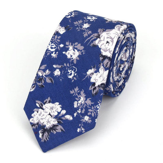 Wholesale Wholesale New Arrival Fashion Men Floral Printed Cotton Tie