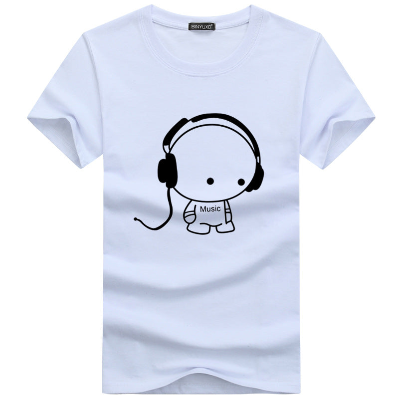 Wholesale Wholesale Men Cotton Cute Cartoon Kid Printed Casual T-shirts