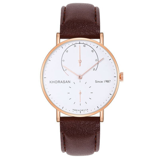 Wholesale Fashion Men Simple Solid Color PU Band Business Waist Watch