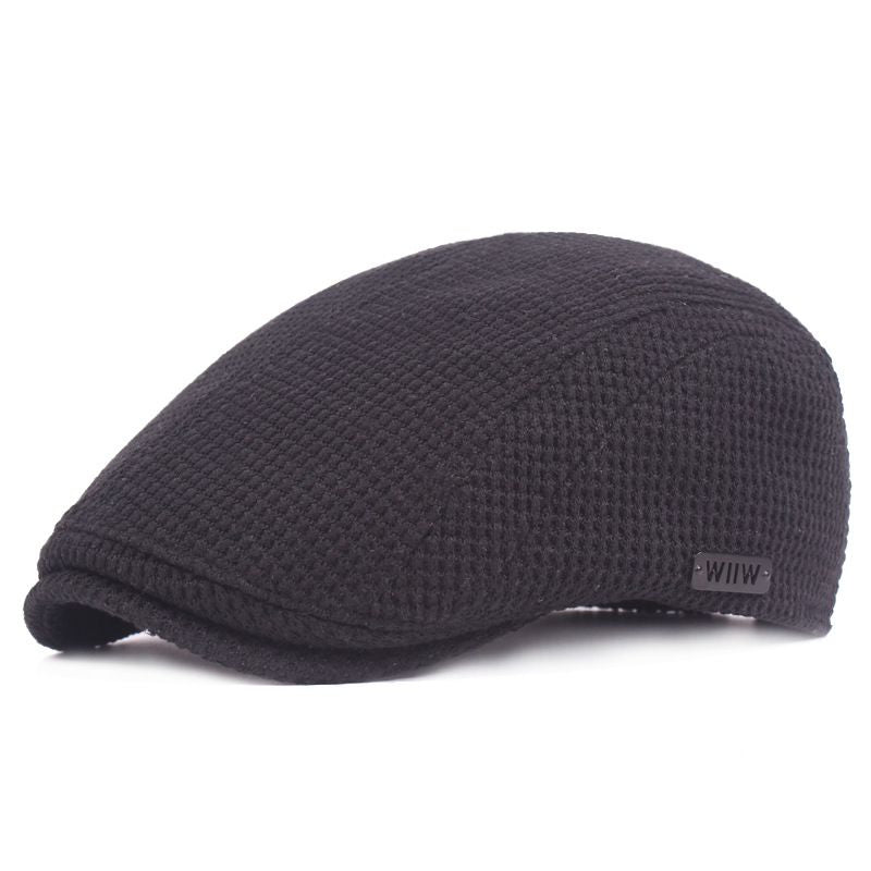 Wholesale Hot Sale Casual Men Winter Thickening Cotton Peaked Cap