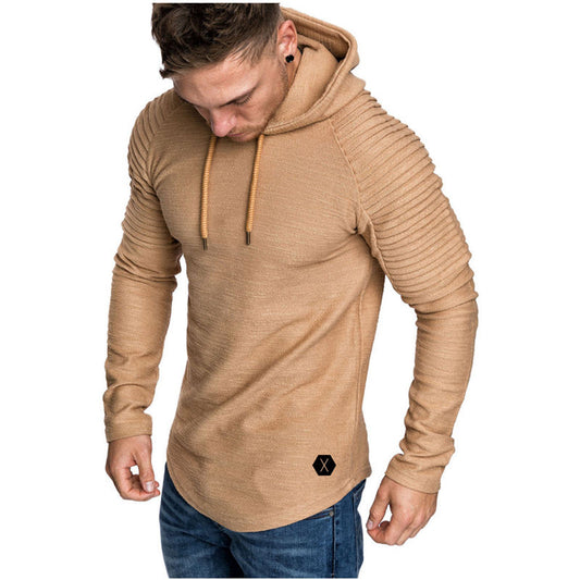 Wholesale M-3XL Men Solid Color Pullover Hoodies