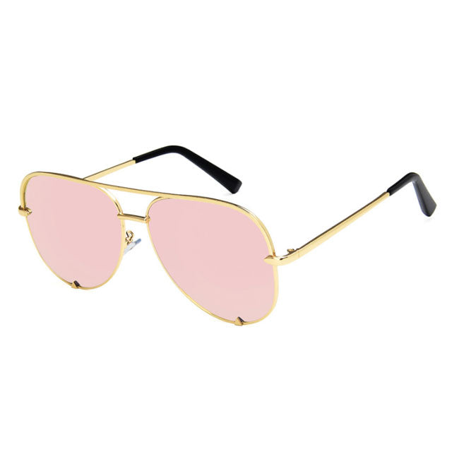 Wholesale Women Men Gradient Mirror Shades Sunglasses