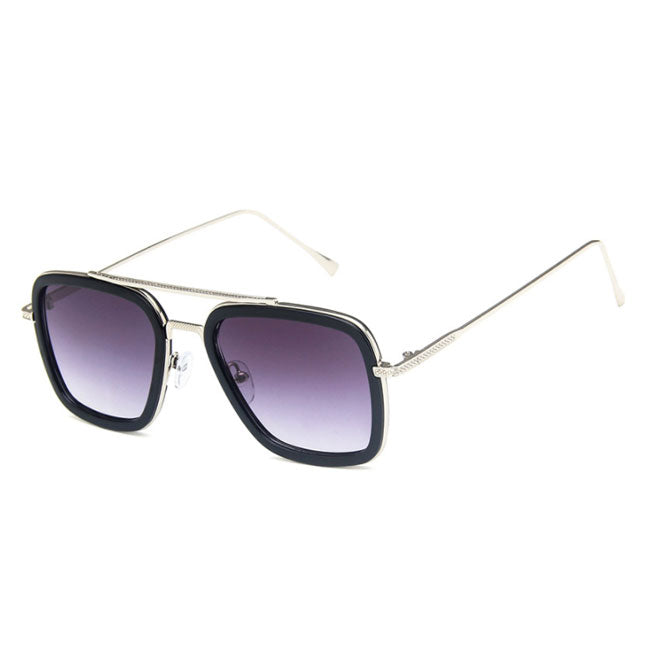 Wholesale Classic Men Women Square Mirror Sunglasses