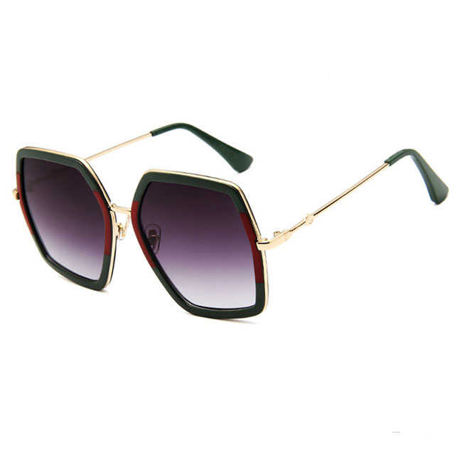 Wholesale Fashion Square Frame Women Men Sunglass