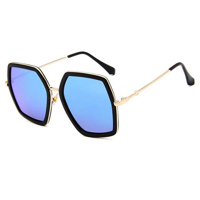 Wholesale Fashion Square Frame Women Men Sunglass