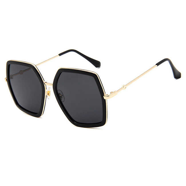 Wholesale Fashion Square Frame Women Men Sunglass