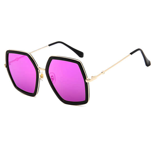 Wholesale Fashion Square Frame Women Men Sunglass