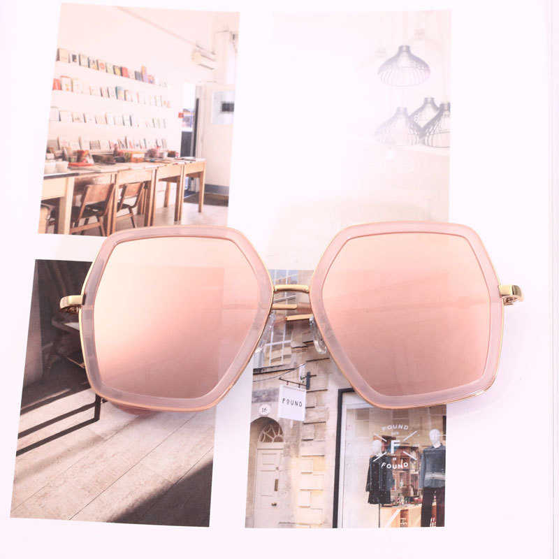 Wholesale Fashion Square Frame Women Men Sunglass