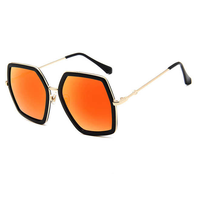 Wholesale Fashion Square Frame Women Men Sunglass