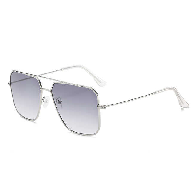 Wholesale Women Men Big Frame Gradient Color Fashion Sunglasses