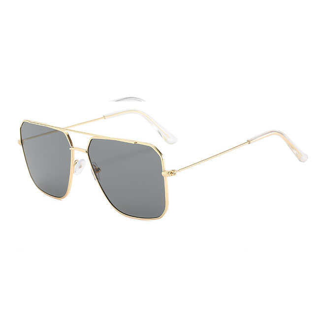 Wholesale Women Men Big Frame Gradient Color Fashion Sunglasses