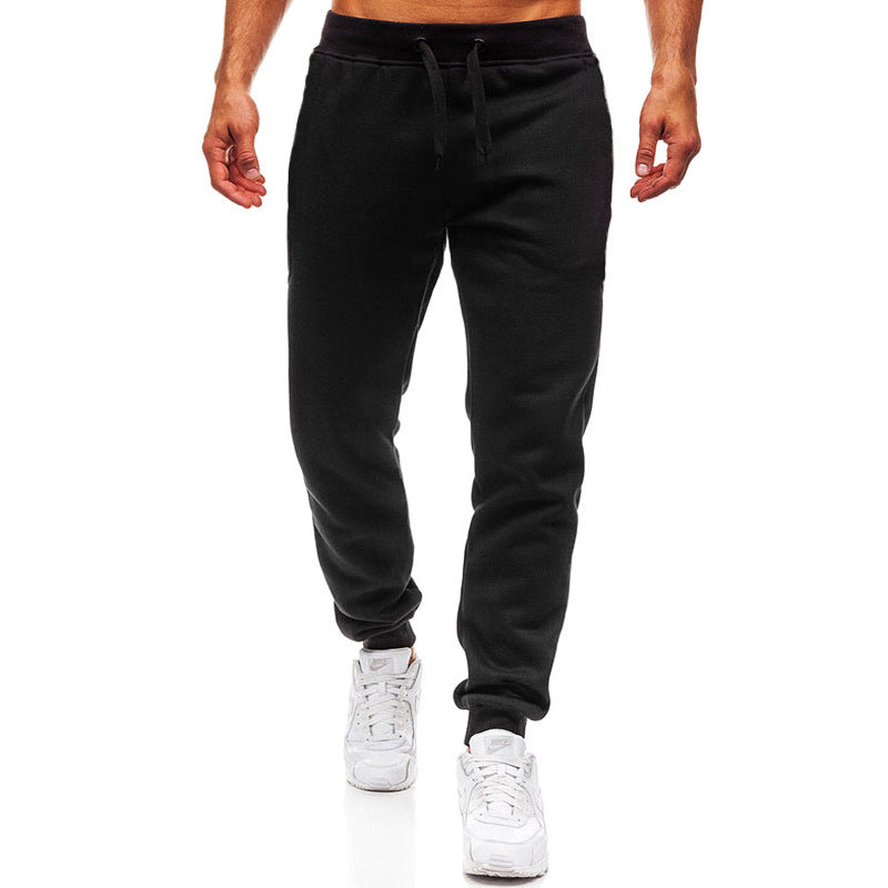 Wholesale M-2XL Simple Drawstring Design Men Sports Pants