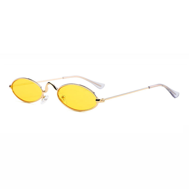 Wholesale Men Women Vintage Metal Small Round Frame Design Sunglasses