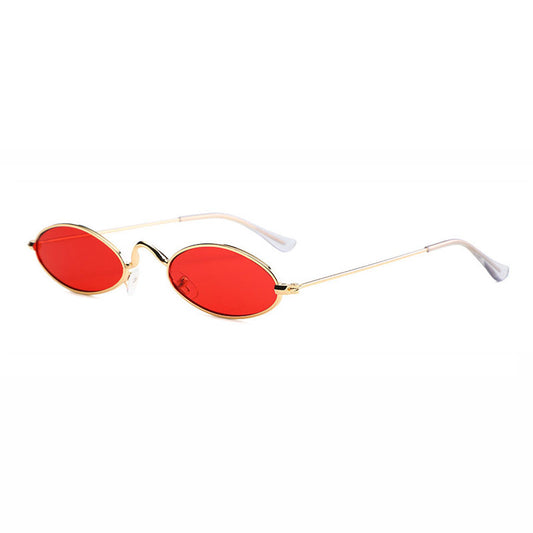 Wholesale Men Women Vintage Metal Small Round Frame Design Sunglasses