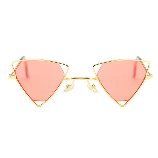 Wholesale Men Women Openwork Metal Frame Fashion Sunglasses