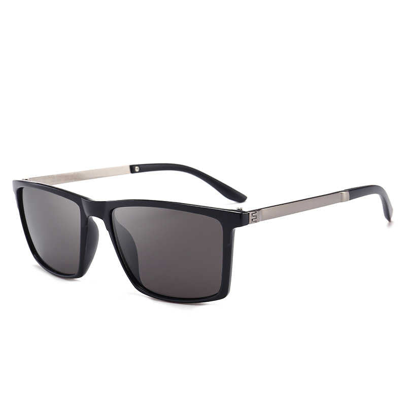 Wholesale Polarized Square Retro Anti-Glare Men Sunglasses