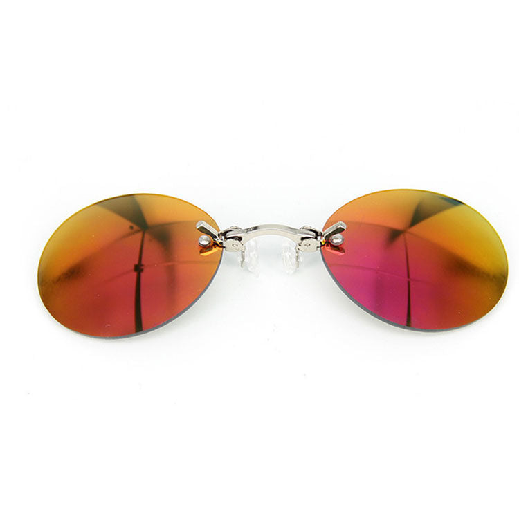 Wholesale Men Vintage Anti-uv Rimless Sunglasses