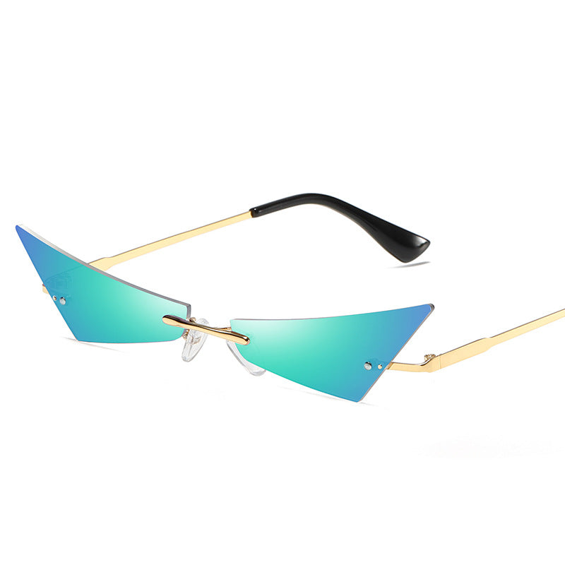 Wholesale Unique Men Women Small Frameless Sunglasses