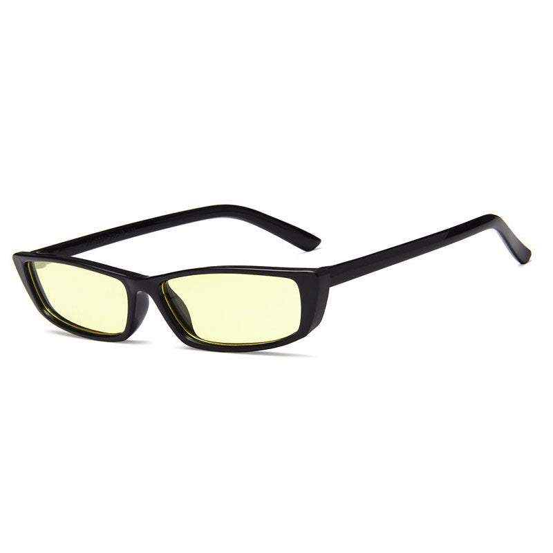 Wholesale Vintage Rectangle Men Women Small Frame Sunglasses