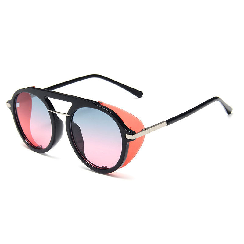 Wholesale Men Women Retro Round Frame Sunglasses