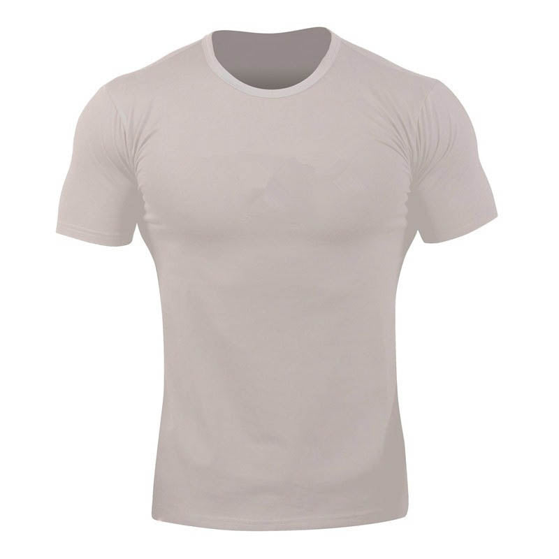 Wholesale M-XXL Men Slim Fit Round Collar Letter Print T-shirt