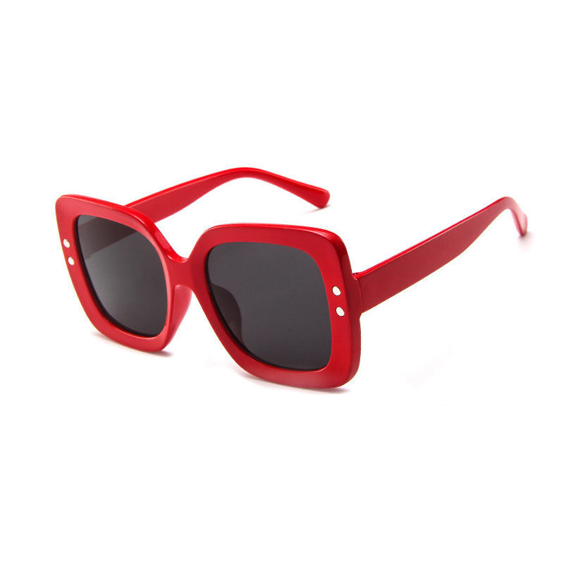 Wholesale Men Women Retro Big Frame Sunglasses