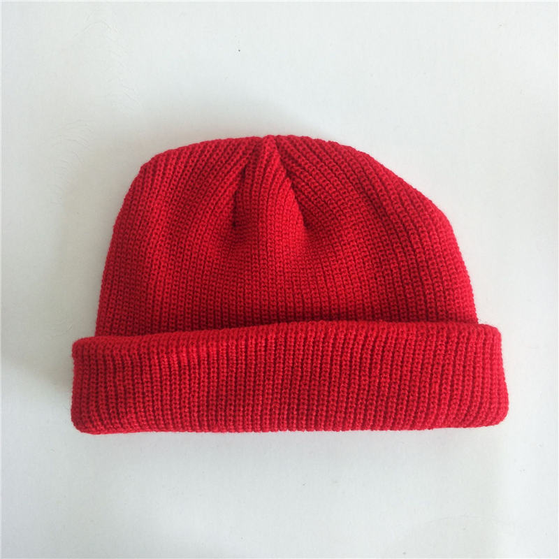 Wholesale Solid Color Knitted Men And Women Beanies