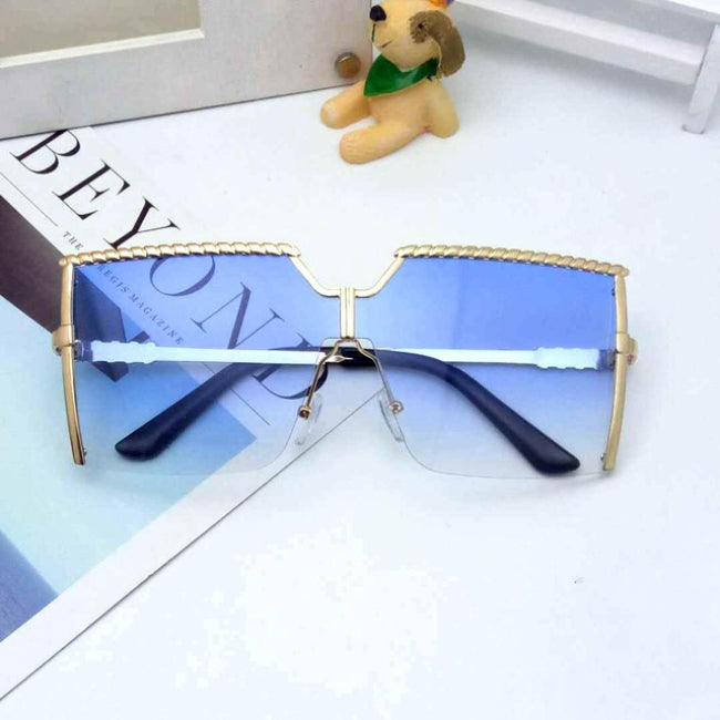 Wholesale Oversized Square Frame Women Men Sunglasses