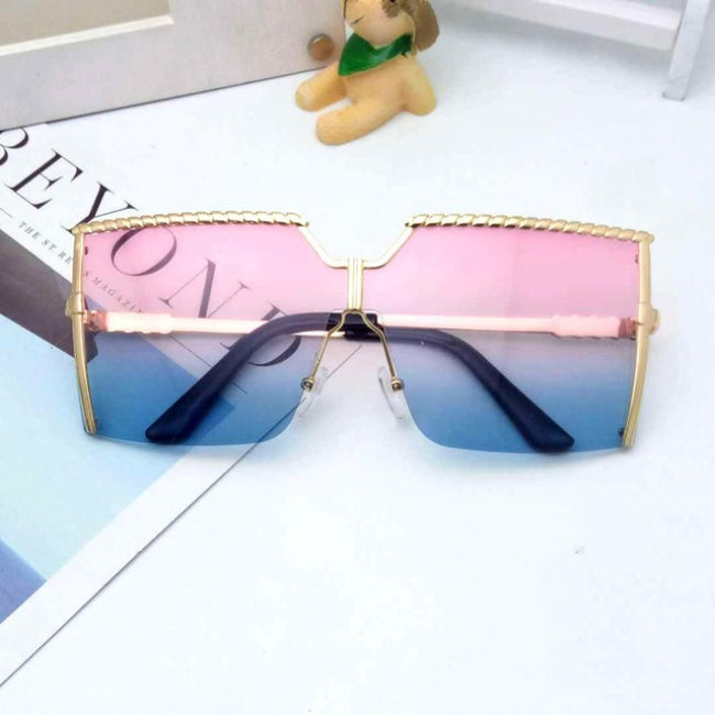 Wholesale Oversized Square Frame Women Men Sunglasses