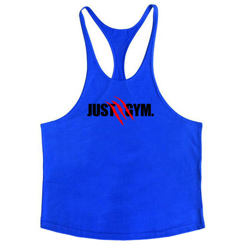 Wholesale M-2XL Men Fashion Letter Print Sports Tank Top