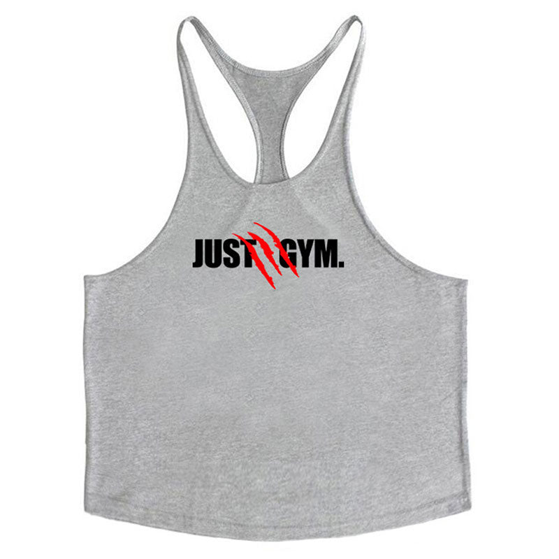 Wholesale M-2XL Men Fashion Letter Print Sports Tank Top