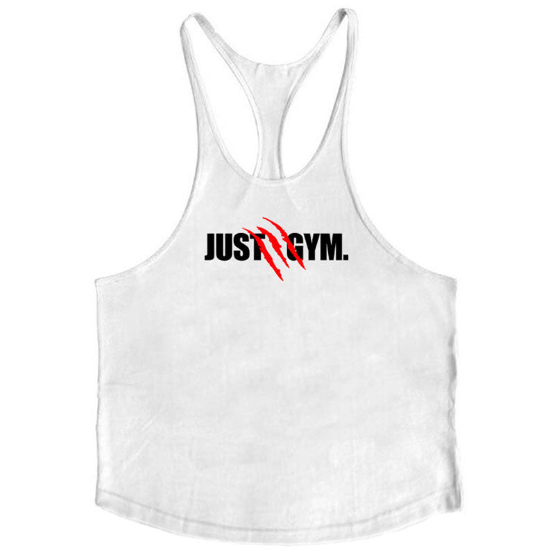 Wholesale M-2XL Men Fashion Letter Print Sports Tank Top