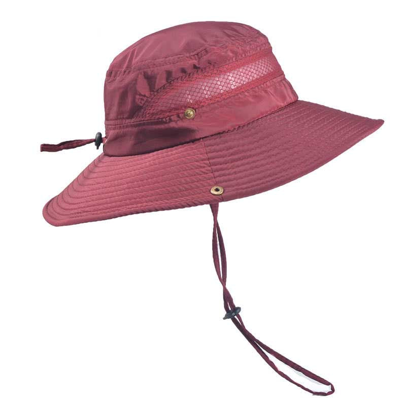 Wholesale Men Outdoor Fishing Climbing Sun Hat