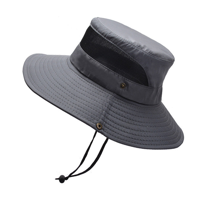 Wholesale Outdoor Men Breathable Mesh Sun Cap