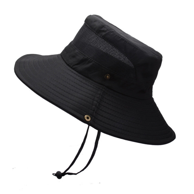 Wholesale Outdoor Men Breathable Mesh Sun Cap