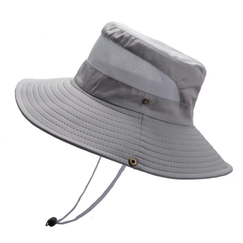 Wholesale Outdoor Men Breathable Mesh Sun Cap