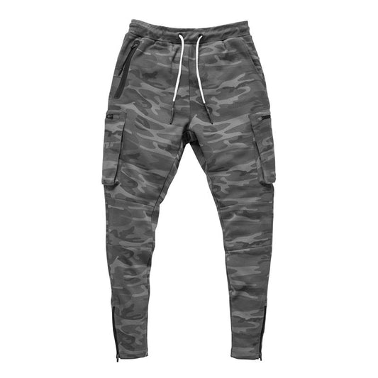 Wholesale M-2XL Men Fashion Camouflage Printing Multi-Pocket Jogger Pants