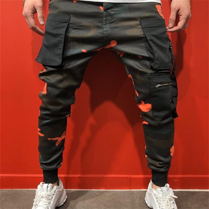 Wholesale Size:M-3XL Men Fashion Sport Camouflage Printed Pants