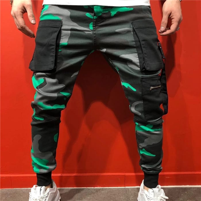 Wholesale Size:M-3XL Men Fashion Sport Camouflage Printed Pants