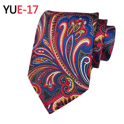 Wholesale Men Fashion Irregular Print Tie