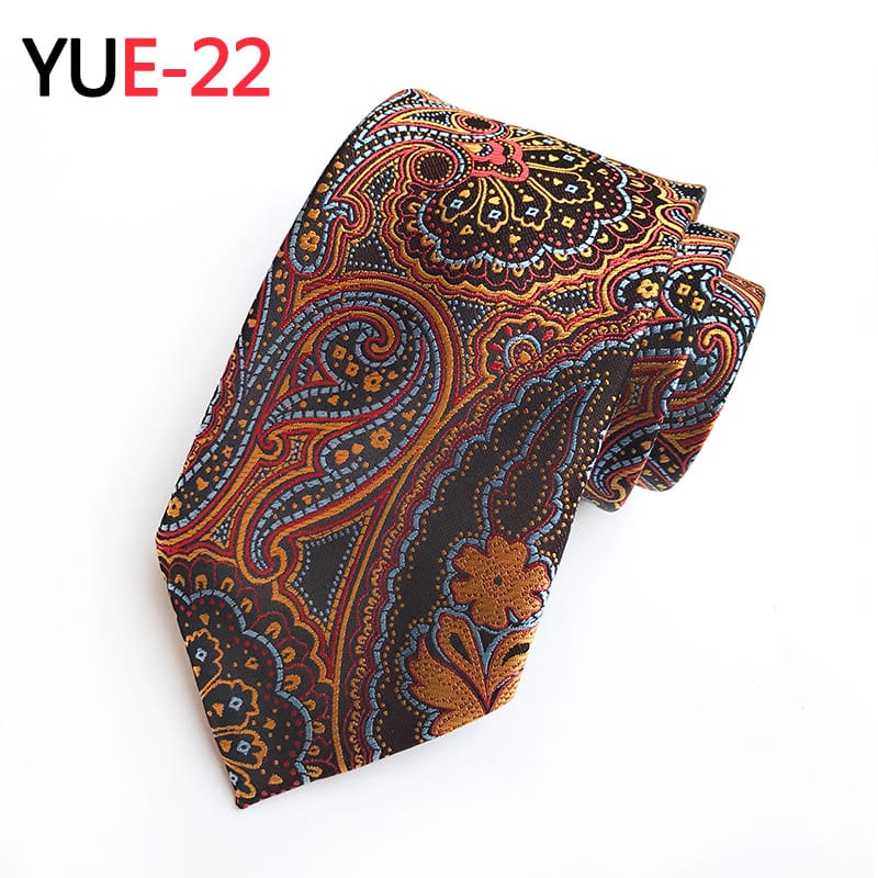 Wholesale Men Fashion Irregular Print Tie