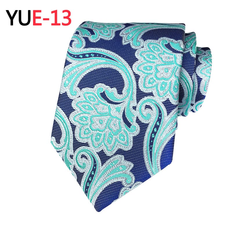 Wholesale Men Fashion Irregular Print Tie