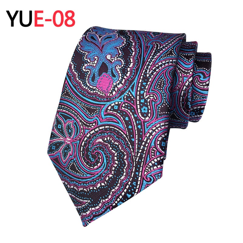 Wholesale Men Fashion Irregular Print Tie