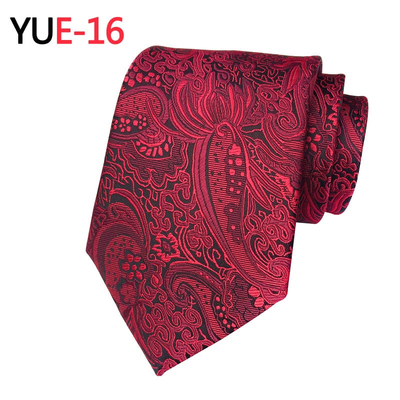 Wholesale Men Fashion Irregular Print Tie