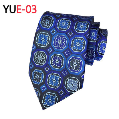 Wholesale Men Fashion Irregular Print Tie