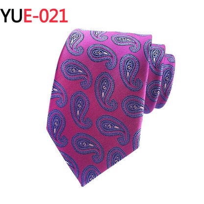 Wholesale Men Fashion Irregular Print Tie