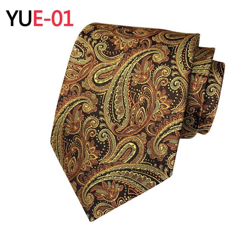 Wholesale Men Fashion Irregular Print Tie