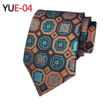 Wholesale Men Fashion Irregular Print Tie